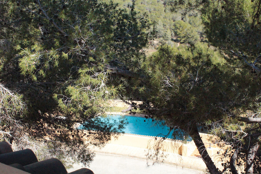 Detalle del mobiliario en el salón